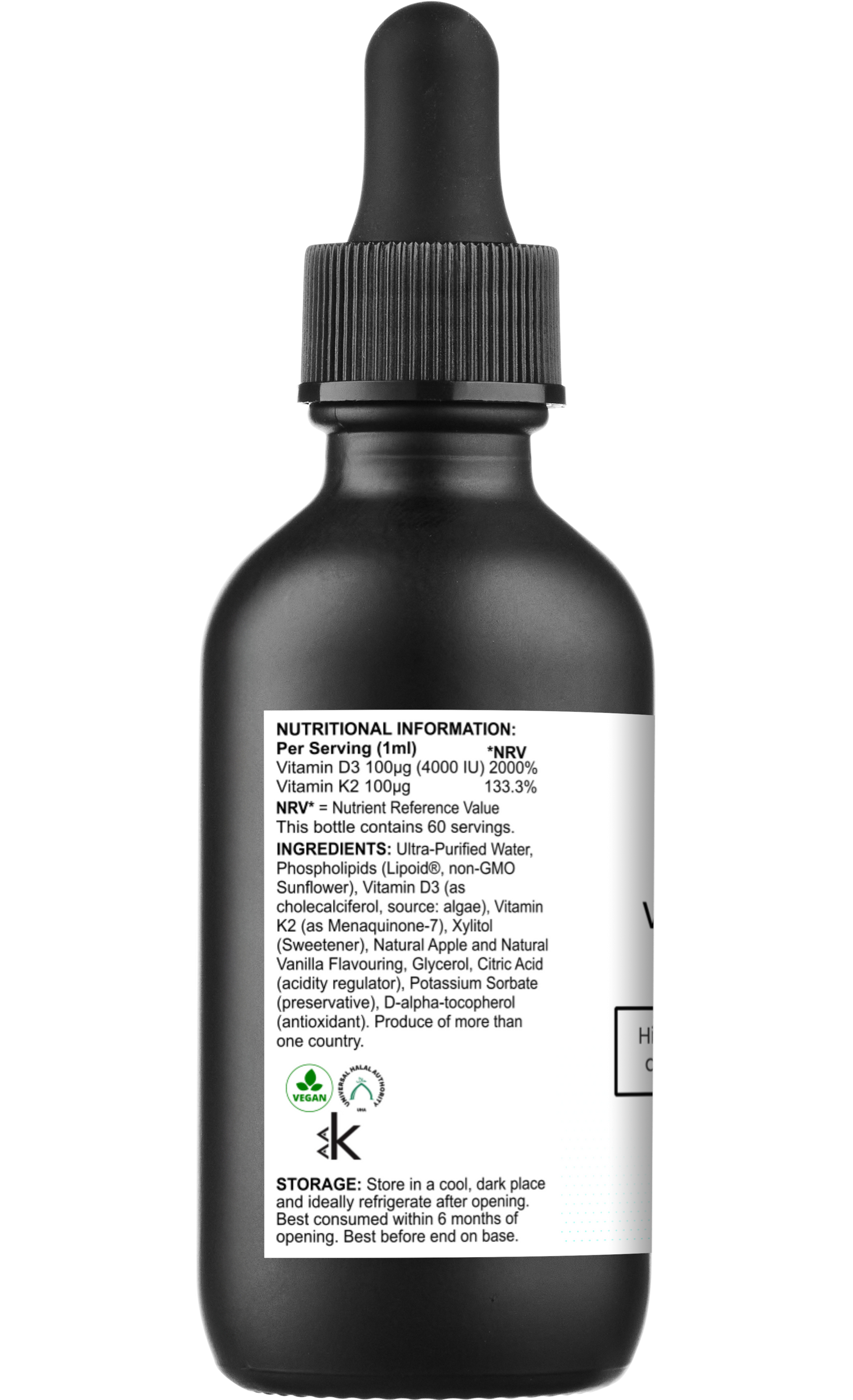 Vitamin D3 & K2 Drops